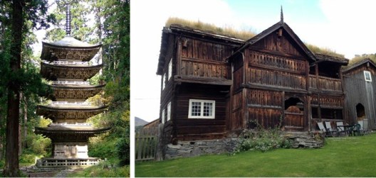 Temple and Residential