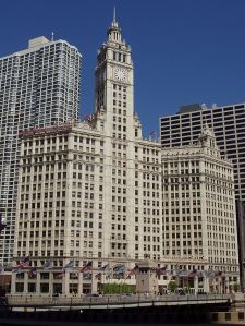 Chicago's famous Wrigley Building was the first air conditioned office building in the city.